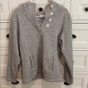 columbia henley hoodie